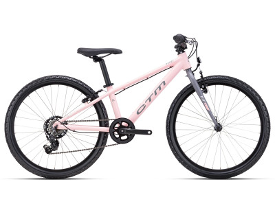 Bērnu velosipēds CTM ROCKY 1.0 | matt light pink / grey