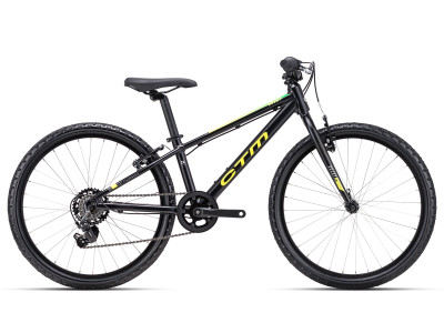 Bērnu velosipēds CTM ROCKY 1.0 | matt black / green