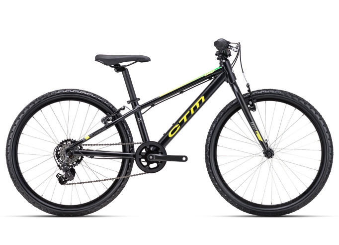 Bērnu velosipēds CTM ROCKY 1.0 | matt black / green