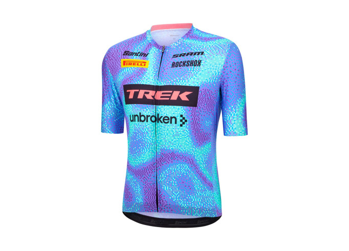 Santini Trek-Unbroken XC Team Replica Cycling Jersey