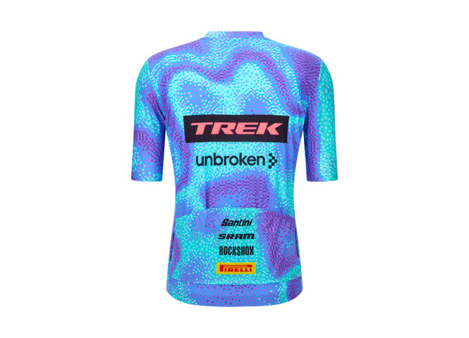 Santini Trek-Unbroken XC Team Replica Cycling Jersey