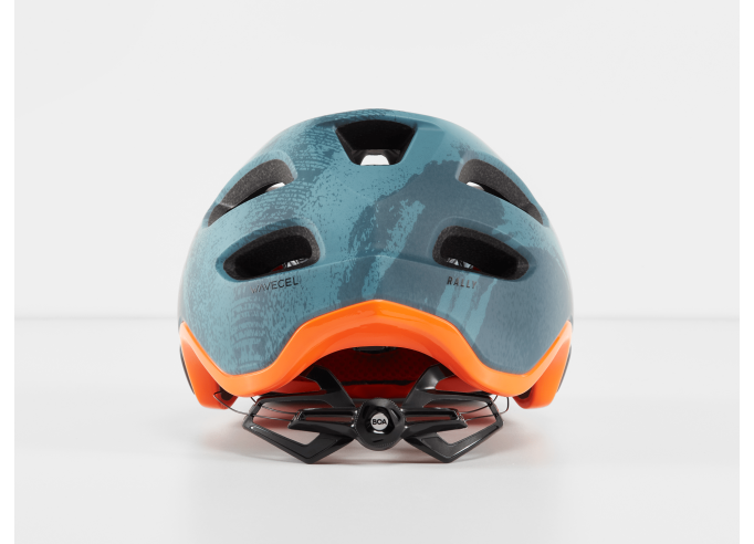 Trek Rally WaveCel Mountain Bike Helmet Battleship Blue/Orange