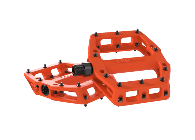 Pedāļi Trek Line Elite Flat oranži