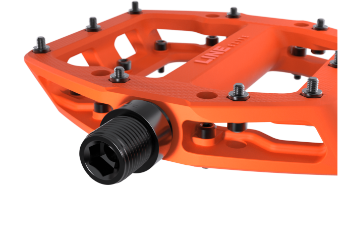 Pedāļi Trek Line Elite Flat oranži