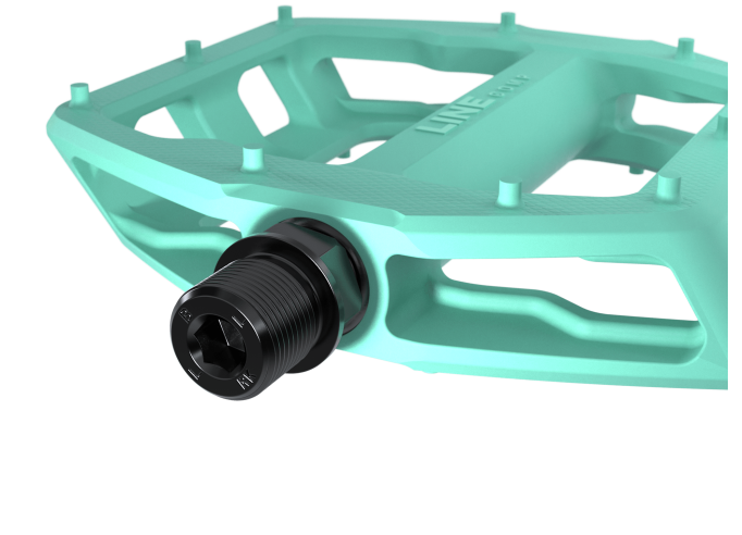 Pedals TREK Line Comp Flat Miami green