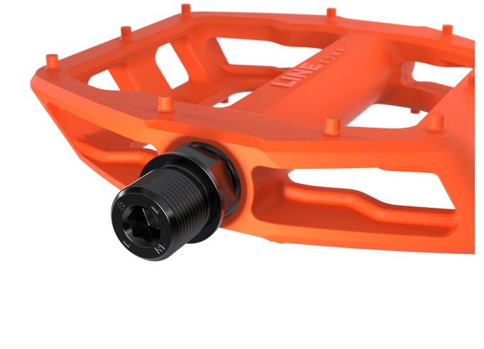 Pedāļi TREK Line Comp Flat Oranži