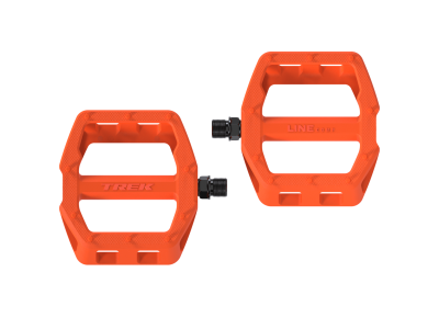Pedāļi TREK Line Comp Flat Oranži