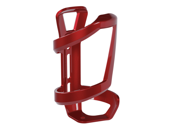 Water Bottle Cage TREK Side-Load Right Crimson