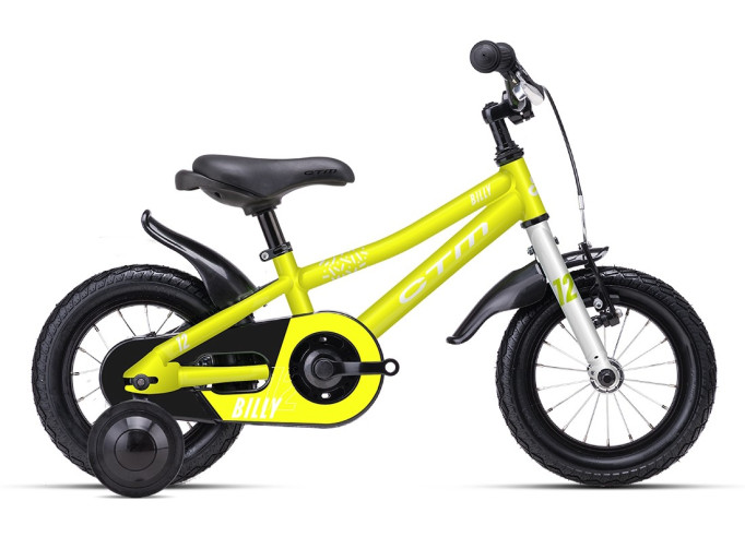 Bērnu velosipēds CTM BILLY | matt yellow