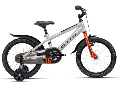 Bērnu velosipēds CTM TOMMY | matt silver