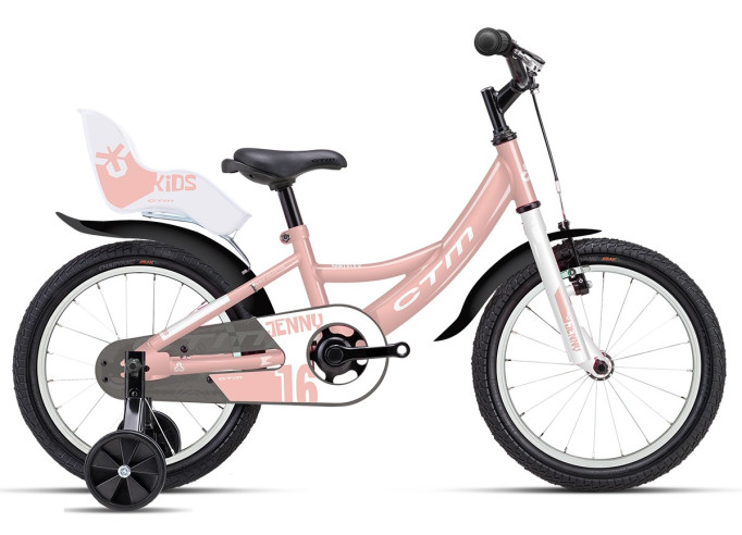 Bērnu velosipēds CTM JENNY | light pink