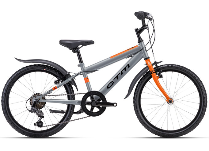Bērnu velosipēds CTM SCOOBY 1.0 | matt grey