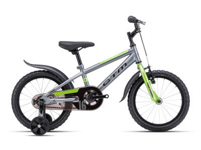 Bērnu velosipēds CTM TOMMY | matt grey / lime