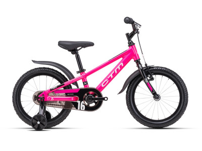 Bērnu velosipēds CTM FOXY | pink / black