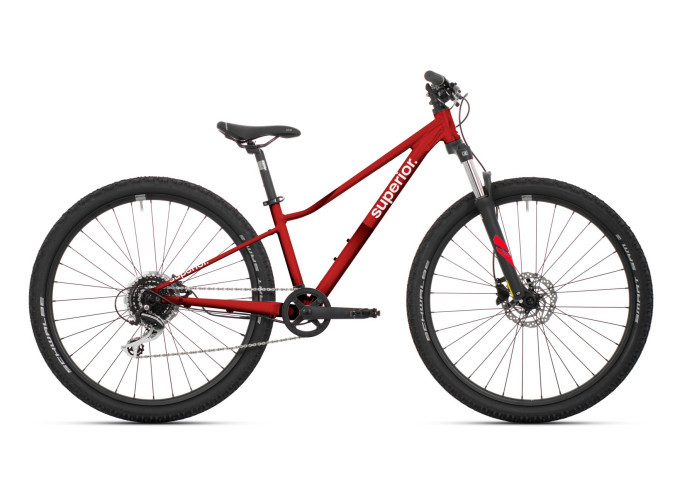 Bērnu velosipēds Superior RACER 27 | Gloss Racing Red