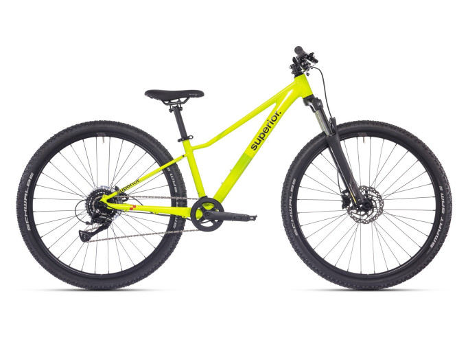 Bērnu velosipēds Superior RACER 27 | Matte Radioactive Yellow