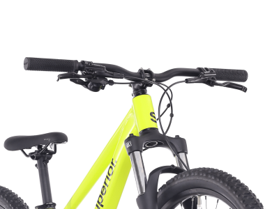 Bērnu velosipēds Superior RACER 27 | Matte Radioactive Yellow 2