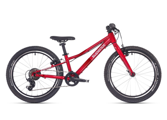 Kids bicycle Superior RACER 20 | Gloss Racing Red
