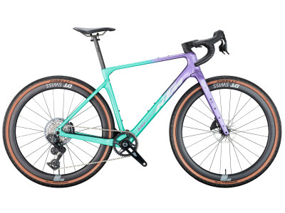 Gravel velosipēds KTM GRAVELATOR PRIME | SMARAGD+VIOLET