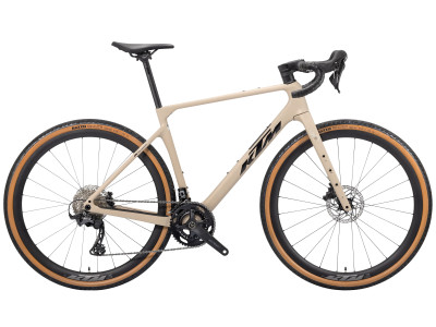 Gravel bicycle KTM GRAVELATOR ELITE 2x | GREY BEIGE MATT