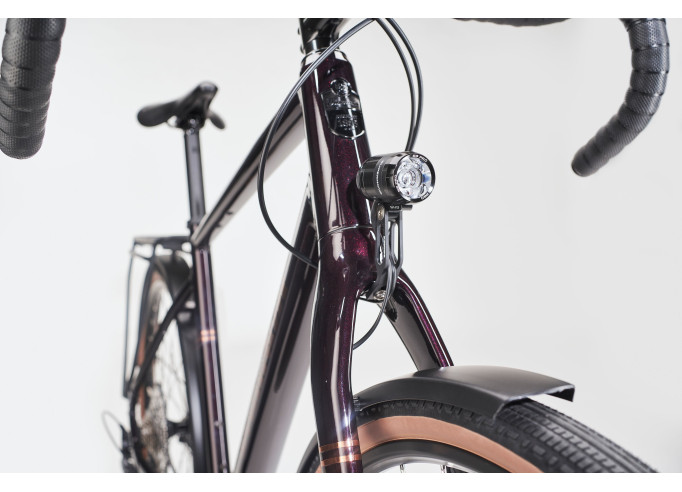 Diamant Nhoma SO gravel dviratis | Schwarzkirsch Metallic