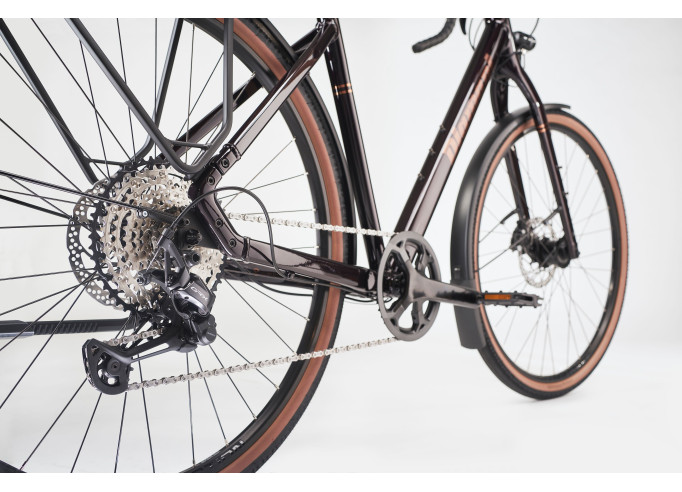 Diamant Nhoma SO gravel dviratis | Schwarzkirsch Metallic