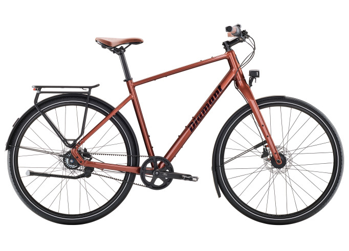 Diamant Mahon Style Plus SO hibridinis dviratis | Bronzit Metallic