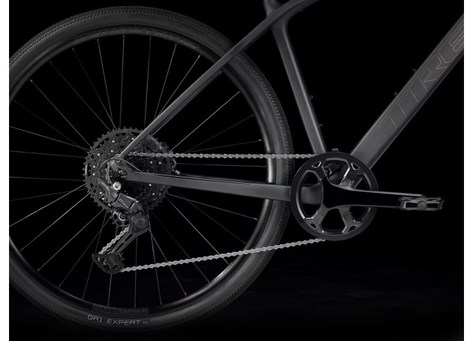 TREK FX Sport SL 4 fitness dviratis | Matte Onyx Carbon