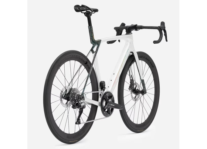 Road bike TREK Madone SL 6 | Gloss Crystal White/Matte Deep Smoke