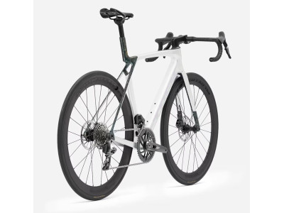 Road bike TREK Madone SL 6 AXS | Gloss Crystal White/Matte Deep Smoke 2