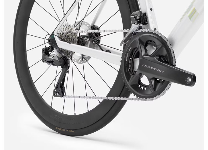 TREK Madone SL 7 plento dviratis | Gloss Crystal White/Matte Deep Smoke