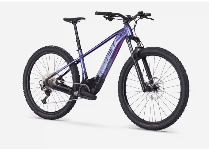 Elektriskais kalnu velosipēds TREK Marlin+ 8 | Purple Flip/Black Fade