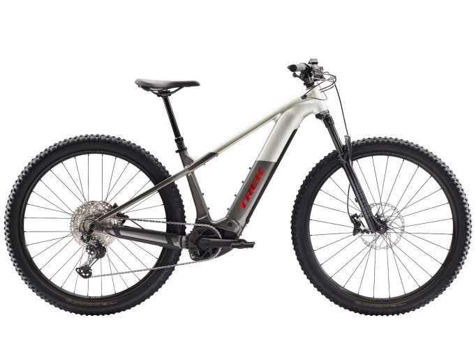 Elektriskais kalnu velosipēds TREK Powerfly+ 6 Gen 5 | Lunar Silver/Mercury