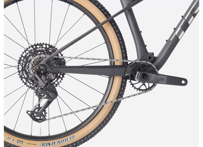 Kalnu velosipēds TREK Supercaliber SL 9.6 | Matte Carbon/Gloss Black Splatter