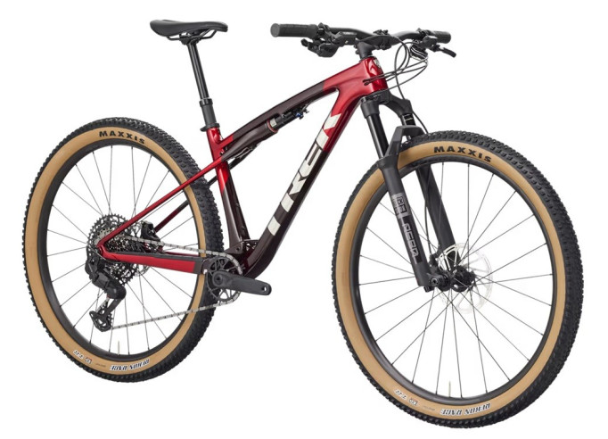 Maastikurattas TREK Supercaliber SL 9.6 | Fury Red/Carbon Red Smoke