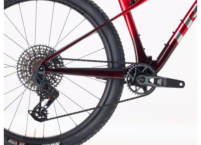 Kalnu velosipēds TREK Supercaliber SLR 9.8 X0 Flight Attendant | Red Smoke/Drizzle