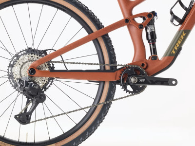 Mountainbike TREK Top Fuel 9.8 XT Di2 | Matte Sedona Red/ Pennyflake