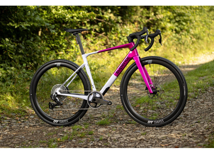 Superior XR 9.7 GR gravel dviratis | Gloss Electric Purple / Grey