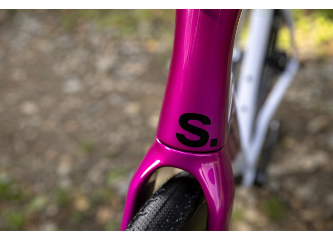 Superior XR 9.7 GR gravel dviratis | Gloss Electric Purple / Grey
