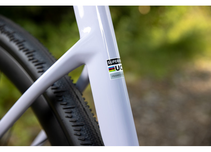 Superior XR 9.7 GR gravel dviratis | Gloss Electric Purple / Grey