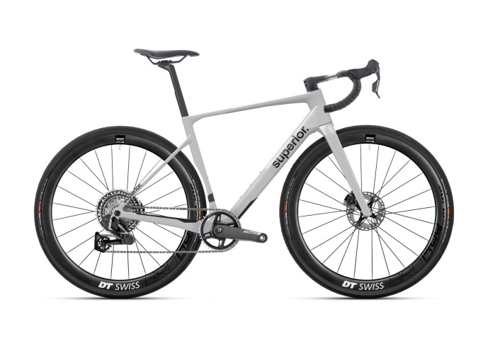Gravel bicycle Superior XR 9.7 GR | Gloss Grey / Grey
