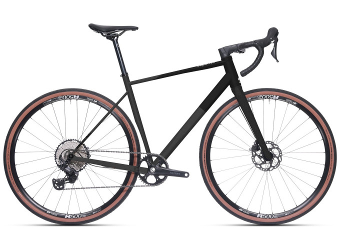 Gravel bicycle Superior XR 6.5 GR | Gloss Black / Matte Black