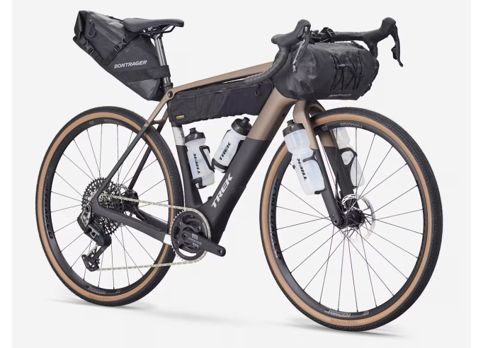 TREK Checkpoint+ SL 6 AXS elektrinis gravel dviratis | Fjord Blue/Cobalt Blue