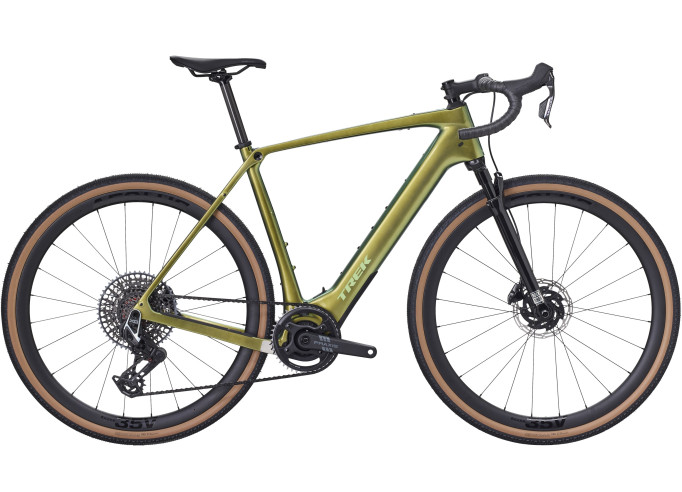 TREK Checkpoint+ SL 7 AXS elektrinis gravel dviratis | Chameleon Green