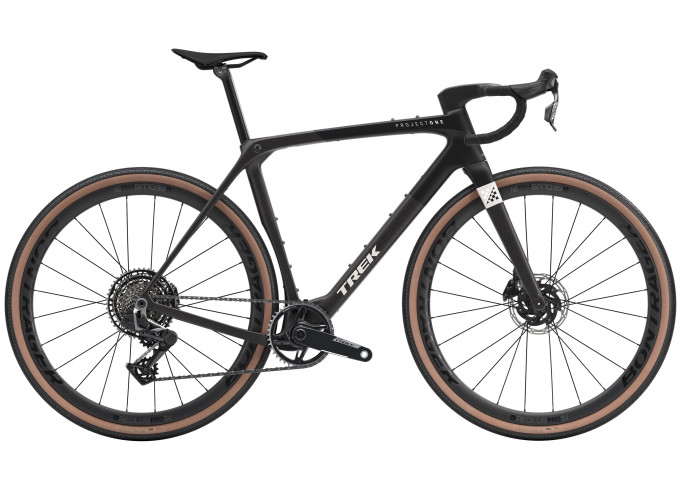 TREK Checkmate SLR 7 AXS gravel dviratis | Gloss Trek Black/Matte Carbon Smoke