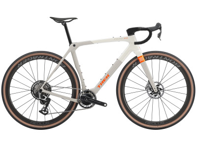 TREK Checkmate SLR 9 AXS gravel dviratis | Era White/Buff Beige