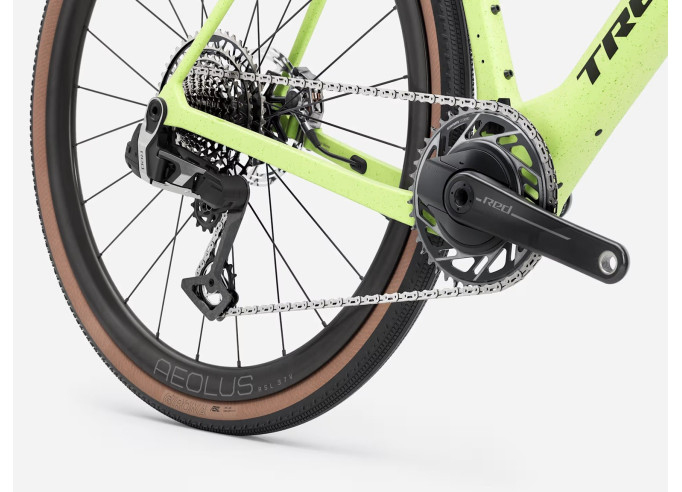 Gravel velosipēds TREK Checkmate SLR 9 AXS | Olive Drab/Glowstick