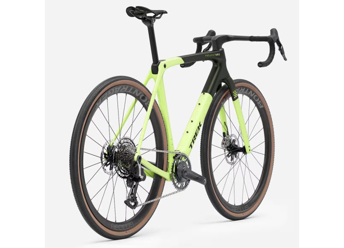 Gravel velosipēds TREK Checkmate SLR 9 AXS | Olive Drab/Glowstick