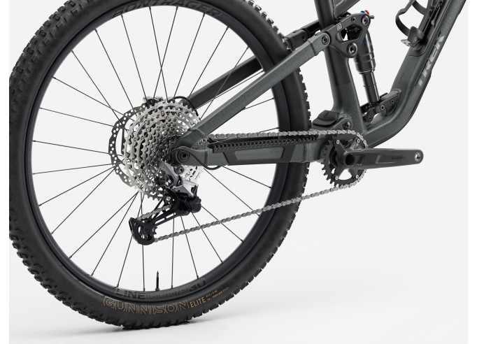 TREK Fuel EX 5 Gen 7 kalnų dviratis | Lithium Grey/Trek Black Splatter