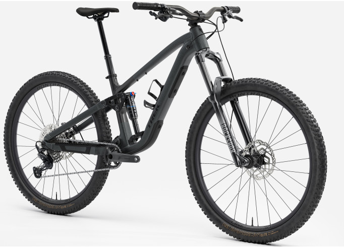 TREK Fuel EX 5 Gen 7 kalnų dviratis | Lithium Grey/Trek Black Splatter